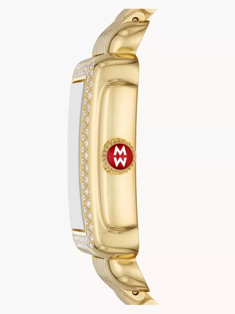 Michele Deco Madison Mid Diamond Gold MWW06G000003 31mm ladies Watch
